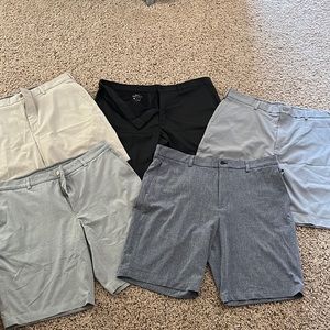 5 pairs Men’s Golf shorts